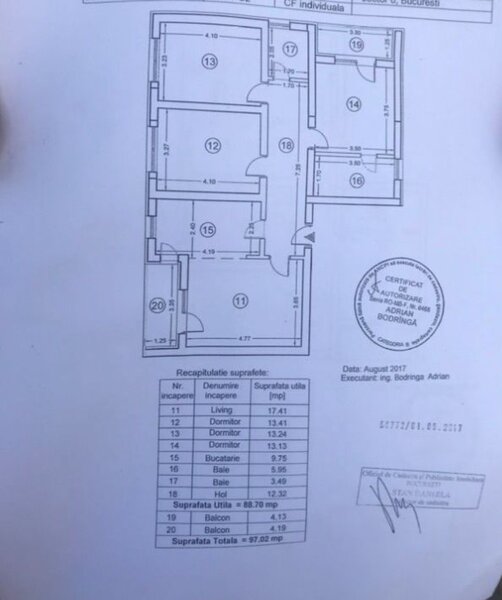 Militari Apartament 4 camere 97 mp, parcare si boxa 21 Residence!